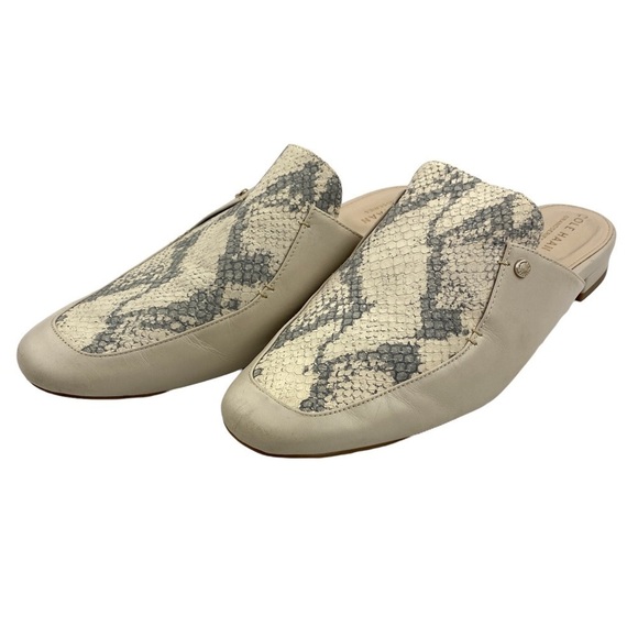 𝅺COLE Haan Grand Series Ryan Mule in Pumice Stone Color sz 7B - Picture 16 of 16